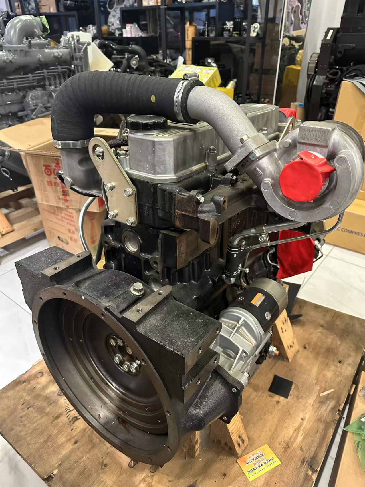 shop S4S-DT 55KW 2500RPM Turbo Diesel Engine Assembly for Sale Compatible with Mitsubishi China Supplier