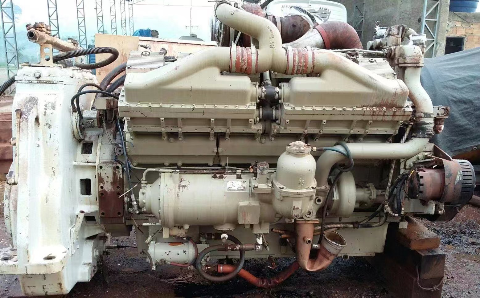 buy QSK45 Diesel Engine Assembly for Sale 1200HP 1800RPM Tonkee Machinery