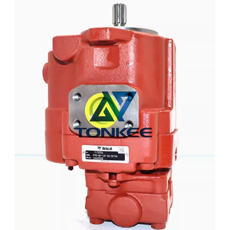 buy Excavator parts Hydraulic pumps for DX17 DX20 of Doosan Infracore and Bobcat 17 20 mini excavators PVD-0B-12P piston pump | Partsdic®