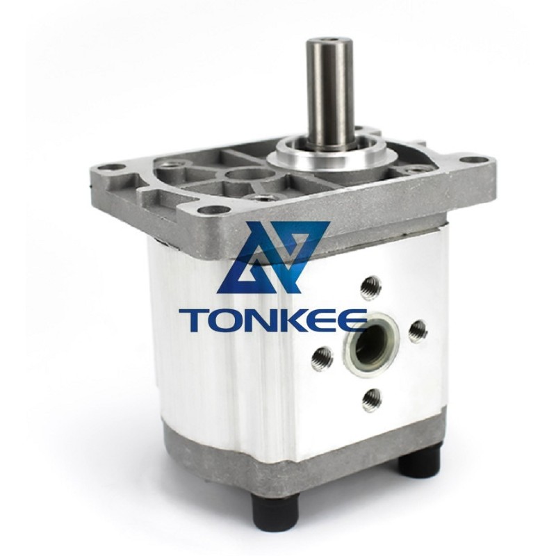 OEM CBN-3 series high-pressure gear pump with flat key right rotation rated pressure 20 Mpa horizontal oil pump hydraulic pump hydraulic gear pump 