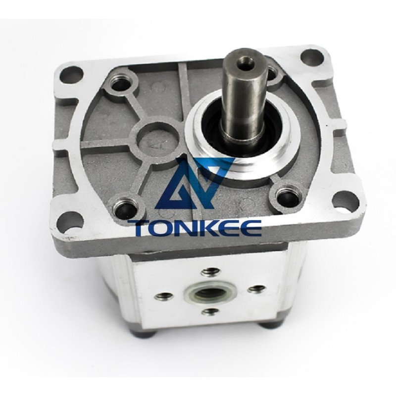 OEM CBN-3 series high-pressure gear pump with flat key right rotation rated pressure 20 Mpa horizontal oil pump hydraulic pump hydraulic gear pump 